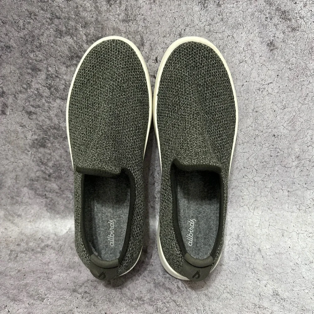 Allbirds Tree Lounger Mens Size 12 Green Slip On Loafer Casual Walking Shoes